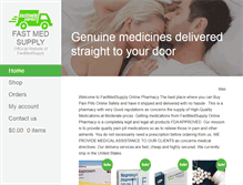 Tablet Screenshot of fastmedsupply.com